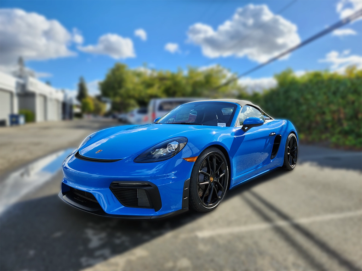 Paint protection film installation at YG Auto Studio